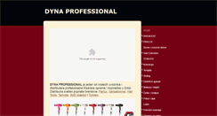 Desktop Screenshot of dynaprofessional.com